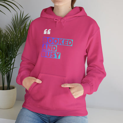 "Booked and Busy" Graphic Pullover for Readers & Creatives