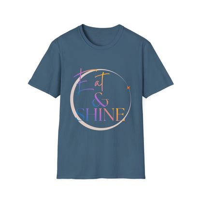 Eat & Shine Pastel Sunrise Inspirational T-Shirt