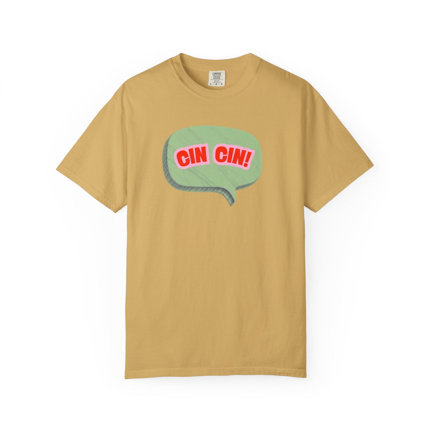 Cin Cin! Graphic Retro Speech Bubble Tee