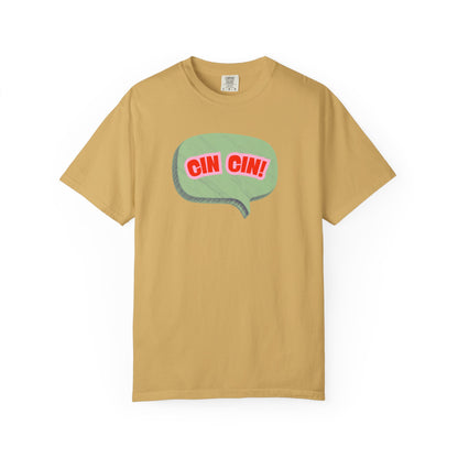 Cin Cin! Graphic Retro Speech Bubble Tee