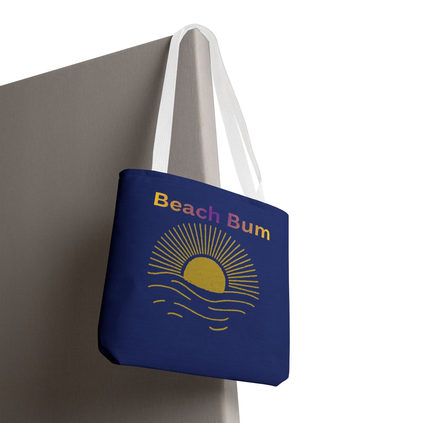 Beach Bum Tote Bag  for Summer, Vacation & Everyday Use
