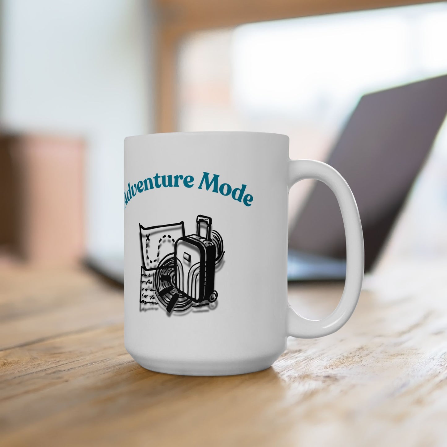 Adventure Mode Blue - Coffee Cup (11oz/15oz)