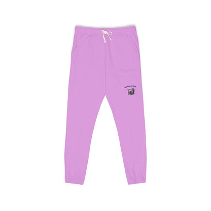 Cream 'Good Intentions' Fleece Sweatpants — Cozy Garment-Dyed Lounge Joggers