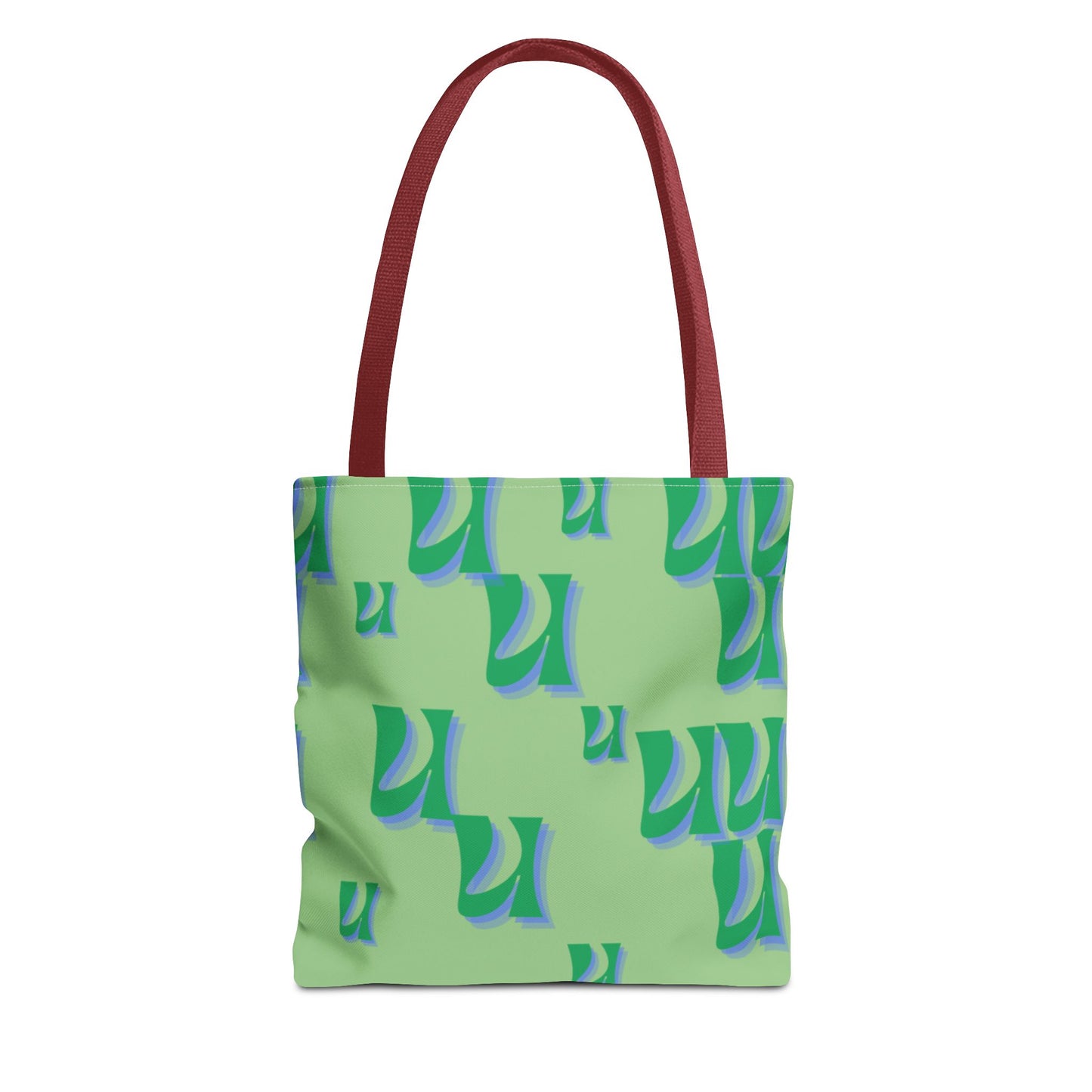 Retro Wave Monogram Tote Bag