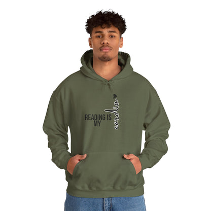 Reading is my Cardio Hooded Sweatshirt