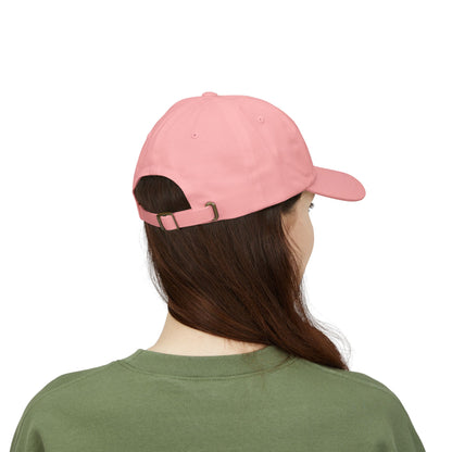 "Balance" Pink Script Embroidered Hat