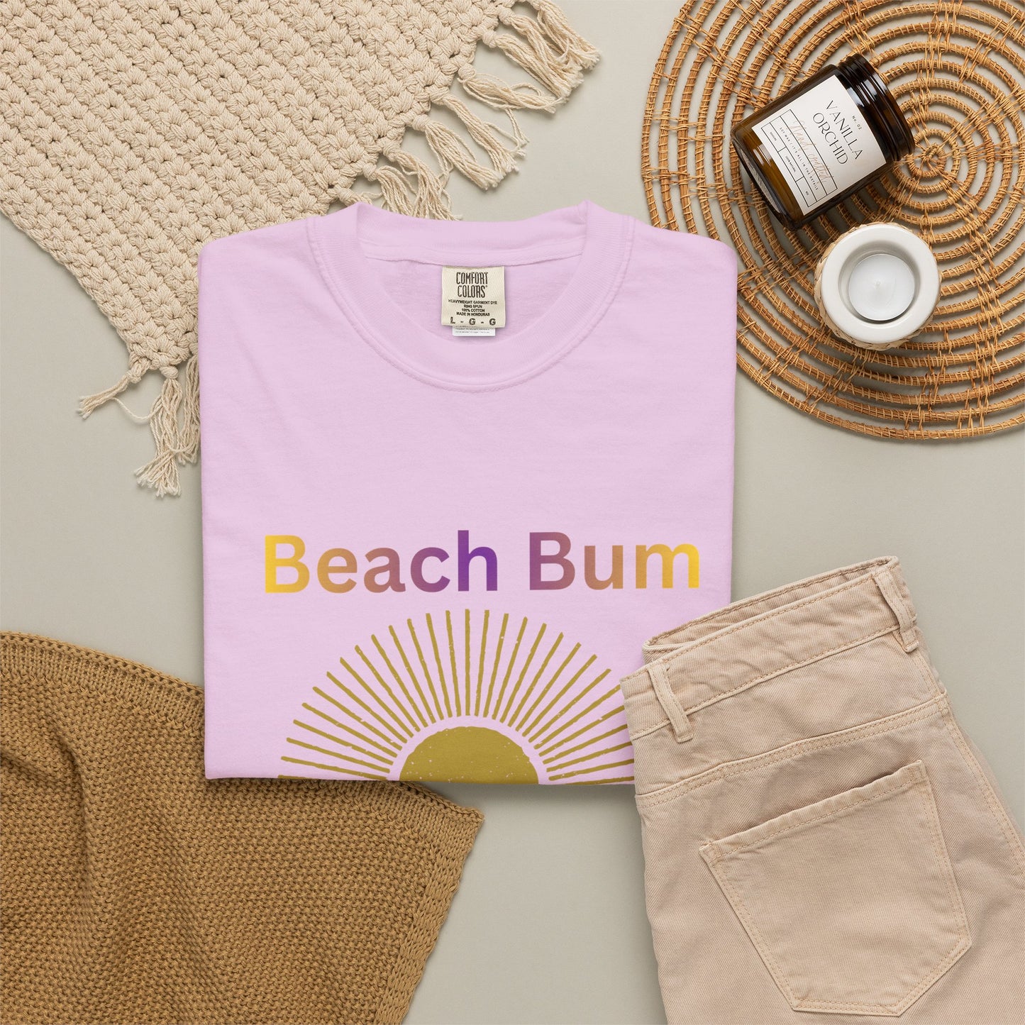 Beach Bum Sunset T‑Shirt