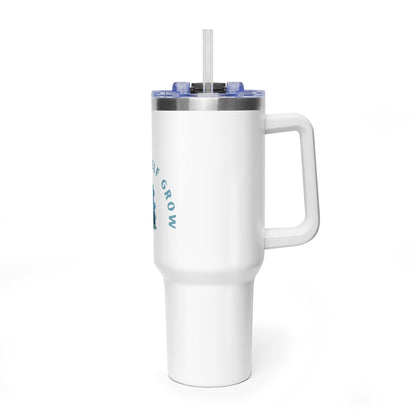 40oz Camping Travel Tumbler – "Let Yourself Go" Vacuum Insulated Stainless Steel Mug