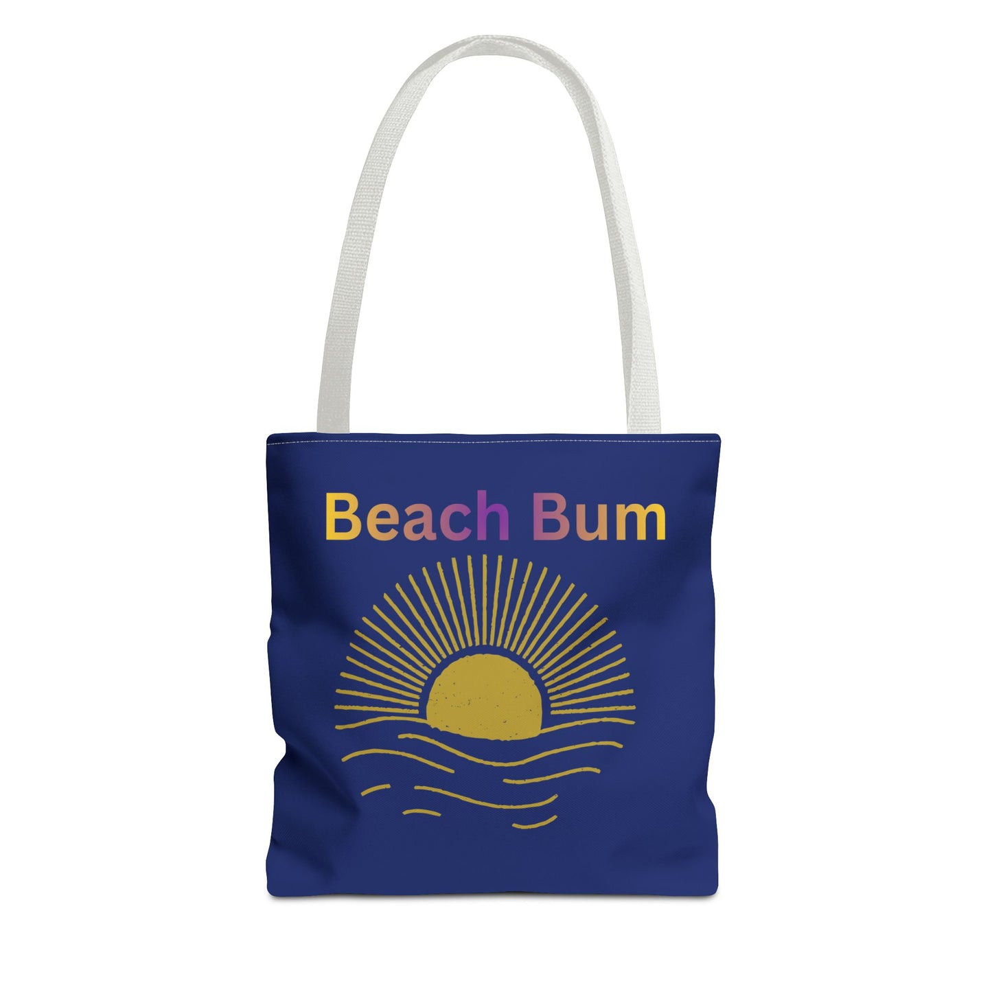 Beach Bum Tote Bag  for Summer, Vacation & Everyday Use