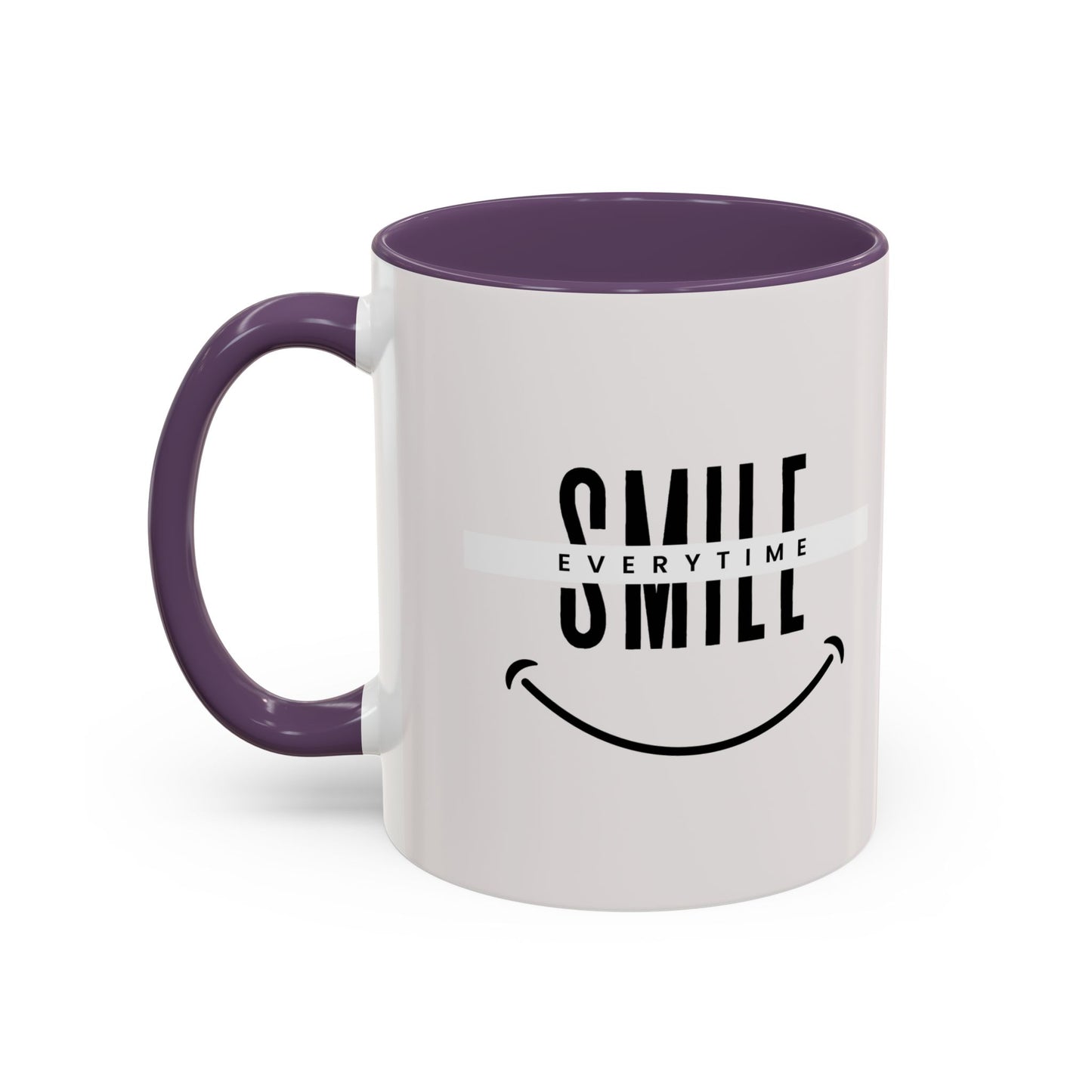 Smile Everytime Accent Coffee Mug