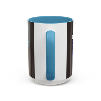 Booked and Busy Accent Coffee Mug — 11/15oz