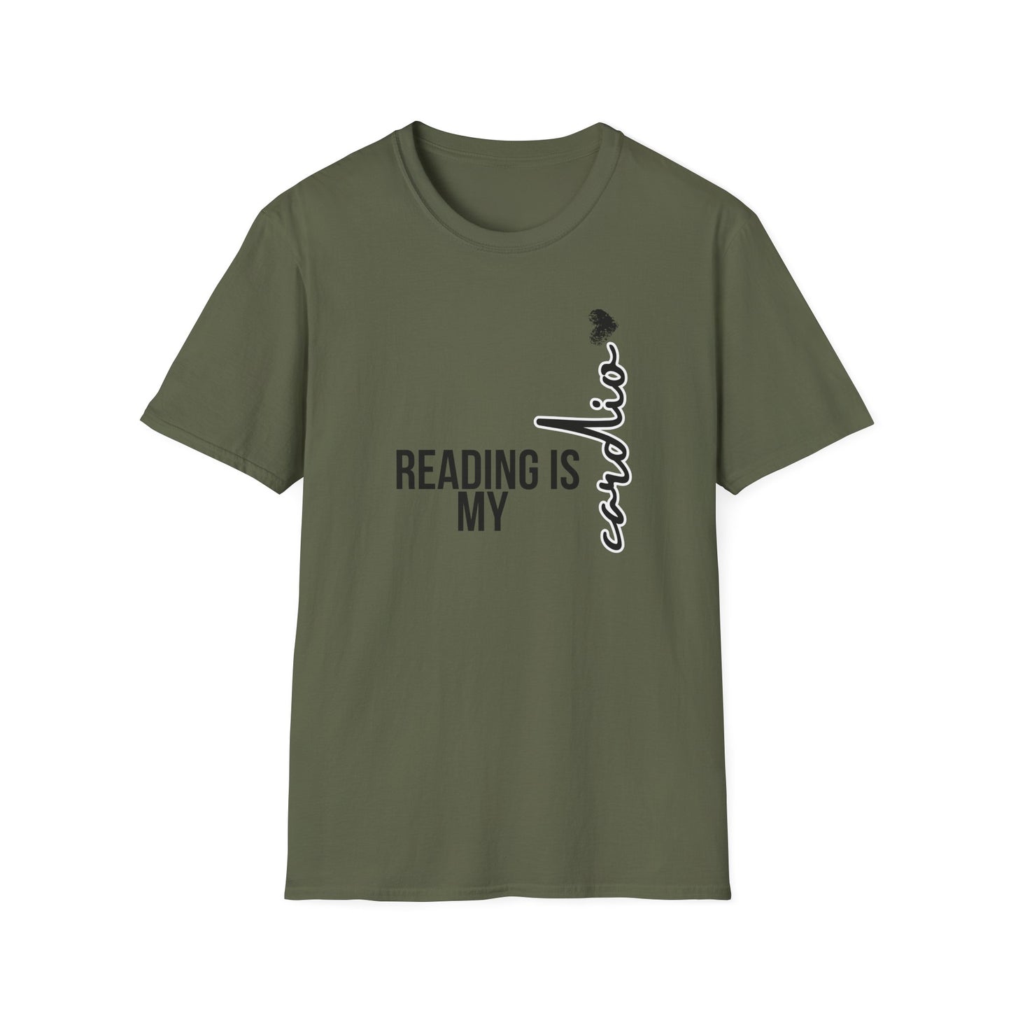 Reading is my Cardio Unisex Softstyle T-Shirt