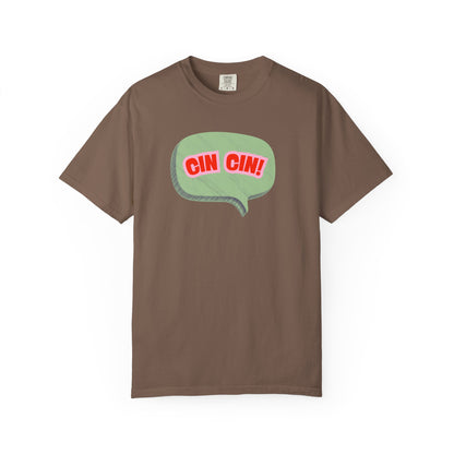 Cin Cin! Graphic Retro Speech Bubble Tee