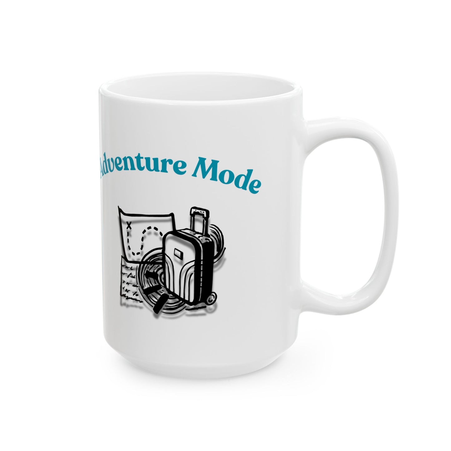 Adventure Mode Blue - Coffee Cup (11oz/15oz)