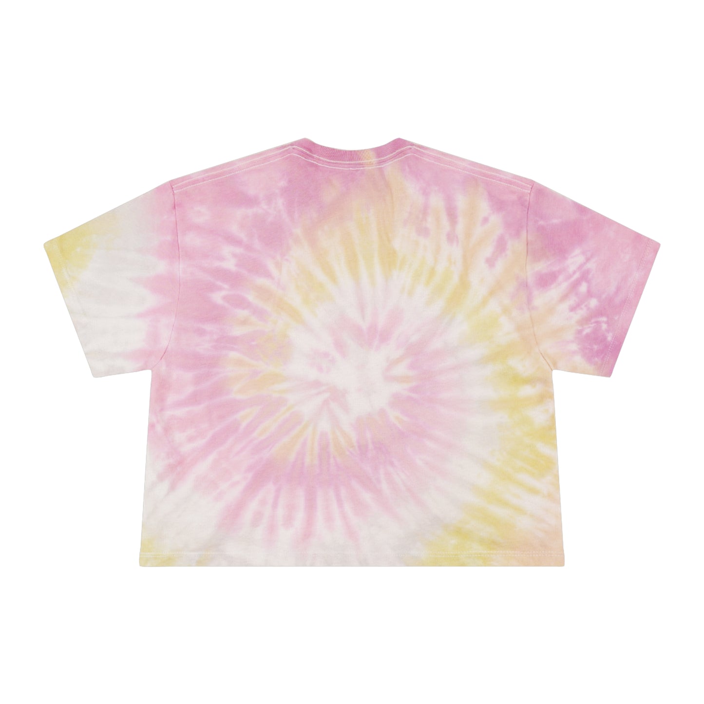 You + Me Heart Tie-Dye Crop Tee