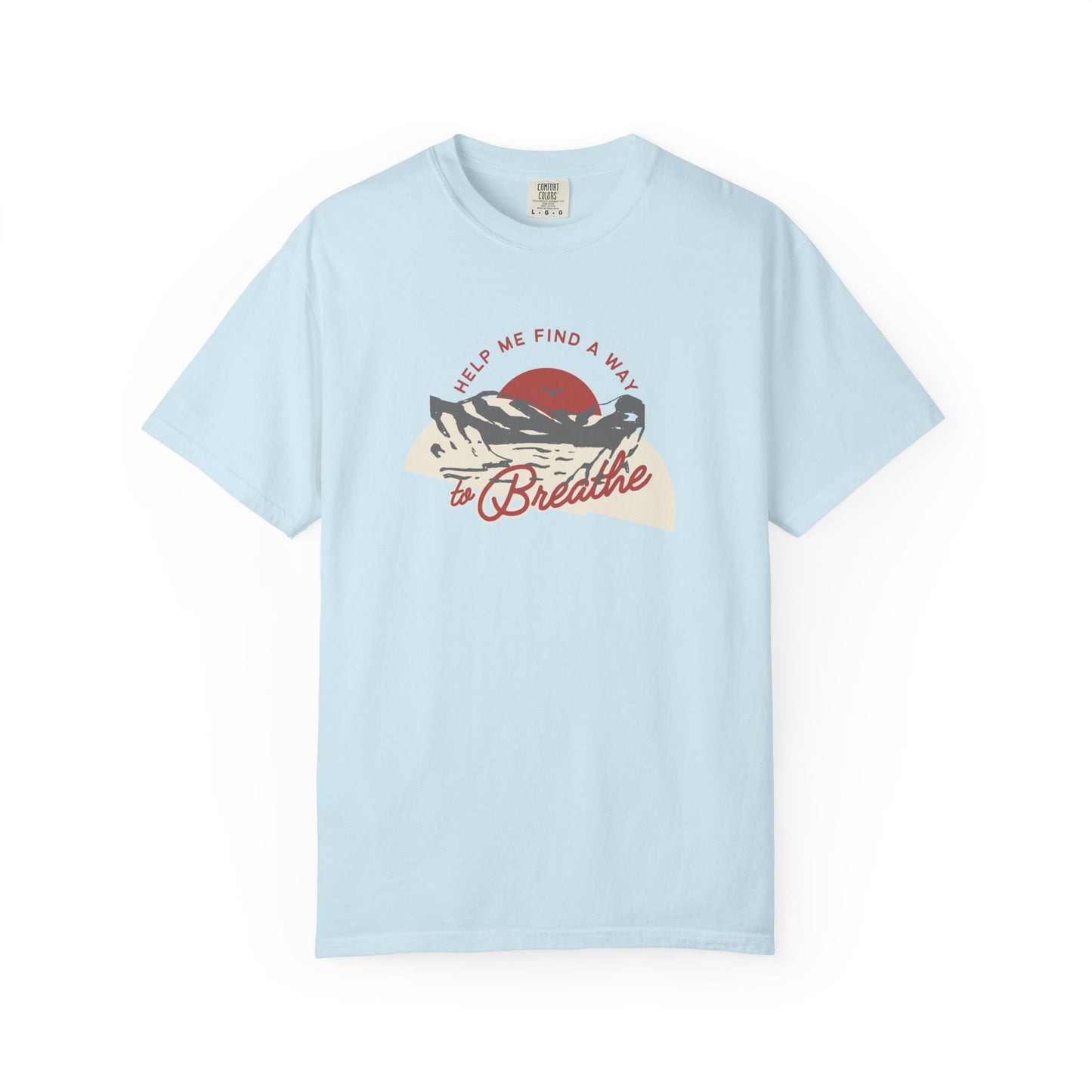 "Help Me Find a Way to Breathe" Retro Nature Tee