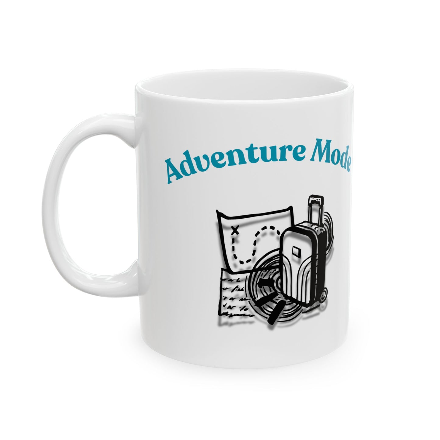 Adventure Mode Blue - Coffee Cup (11oz/15oz)