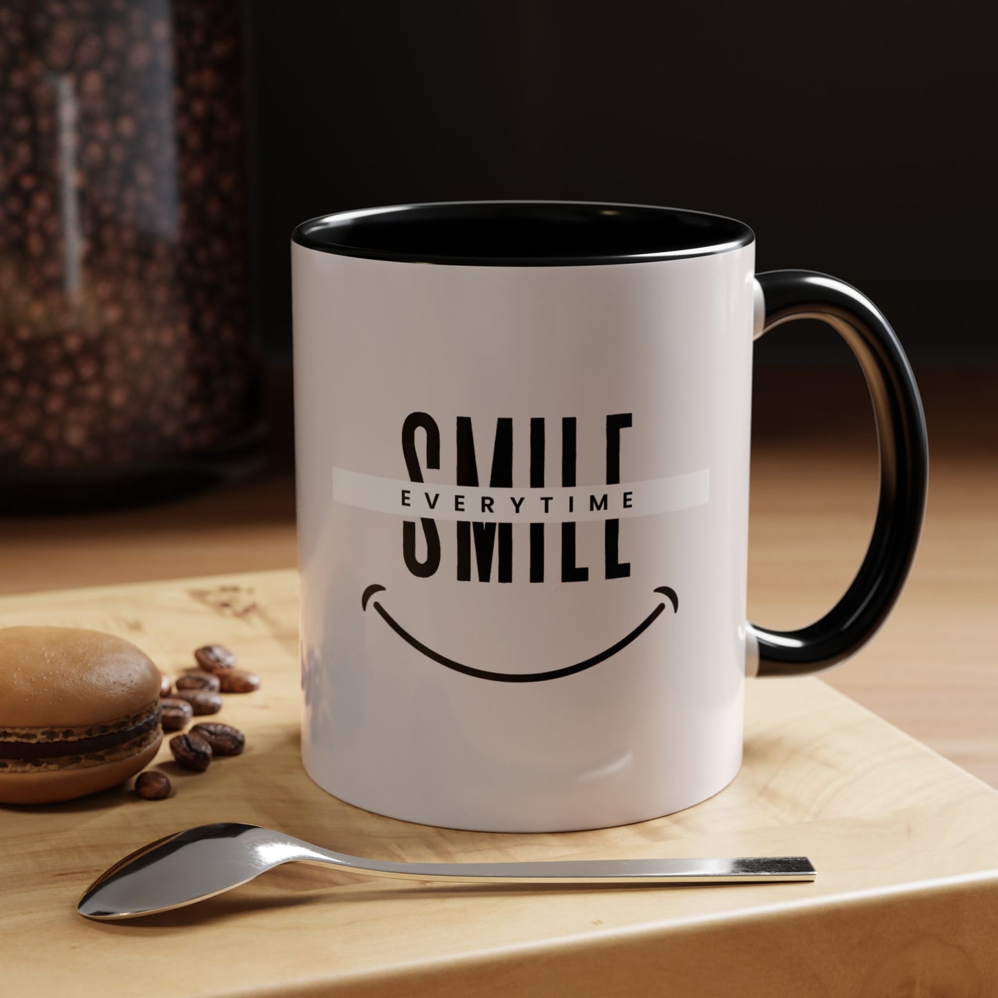 Smile Everytime Accent Coffee Mug