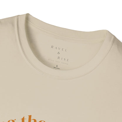 Living the Moment T-Shirt — Sun on the back, Beach Relaxed Tee