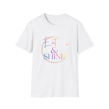 Eat & Shine Pastel Sunrise Inspirational Tee