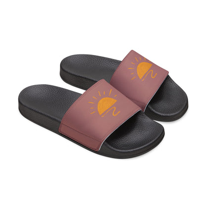 Women's Removable-Strap Sunny Slide Sandals — Comfortable Casual Pool & Travel Slides