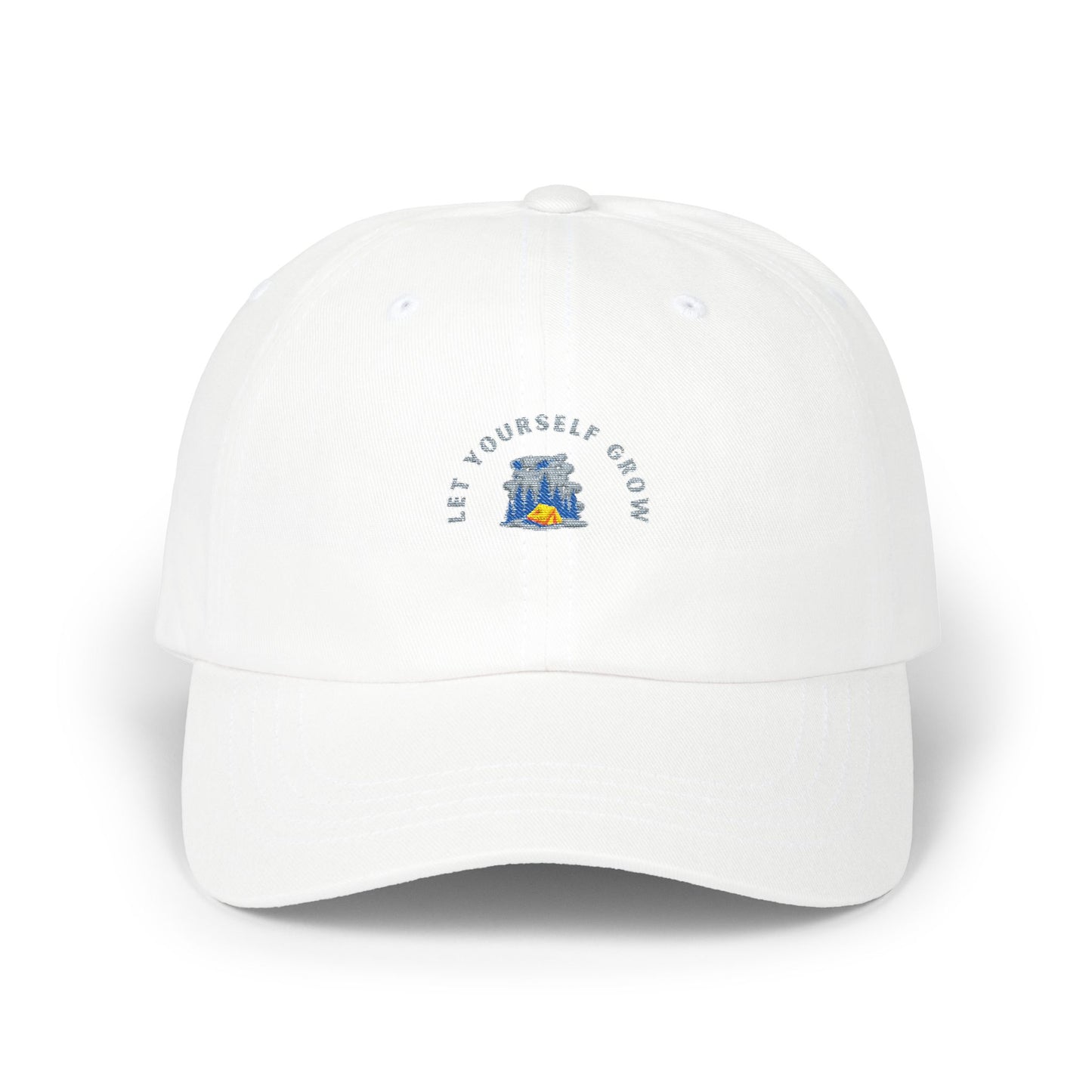 'Let Yourself Grow'  Embroidered Hat