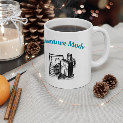 Adventure Mode Blue - Coffee Cup (11oz/15oz)