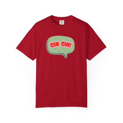 Cin Cin! Graphic Retro Speech Bubble Tee