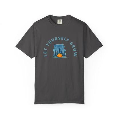 Let Yourself Grow T-Shirt — Camping Nature Graphic Tee