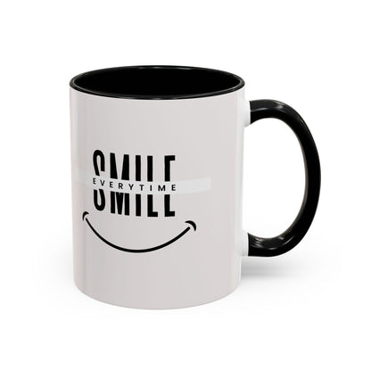 Smile Everytime Accent Coffee Mug