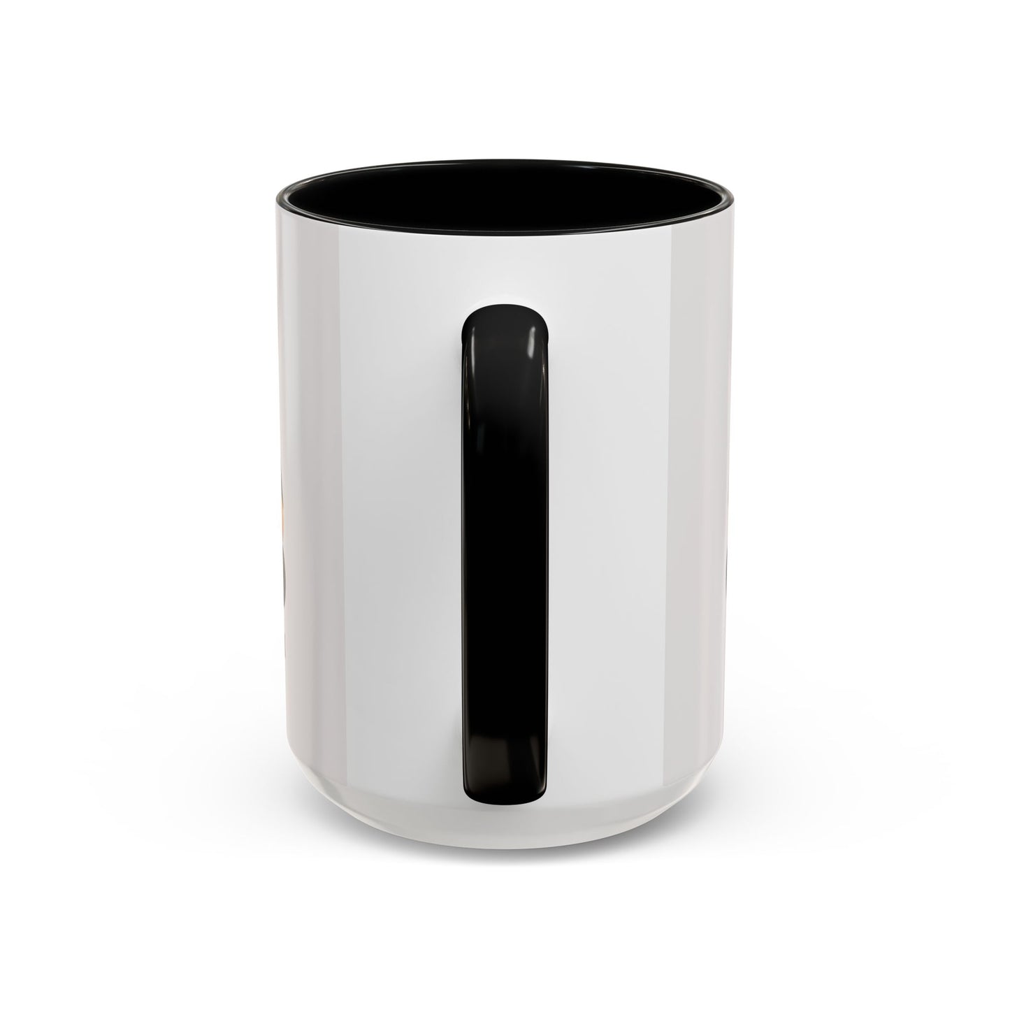 Accent Coffee Mug — 'Start Strong' Motivational Character Coffee Mug
