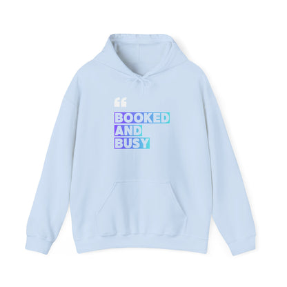 "Booked and Busy" Graphic Pullover for Readers & Creatives