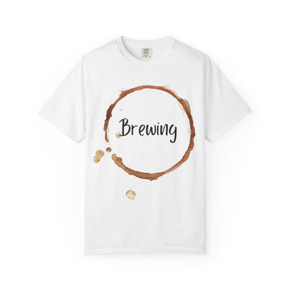Brewing Coffee Ring T-Shirt