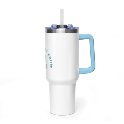 40oz Camping Travel Tumbler – "Let Yourself Go" Vacuum Insulated Stainless Steel Mug