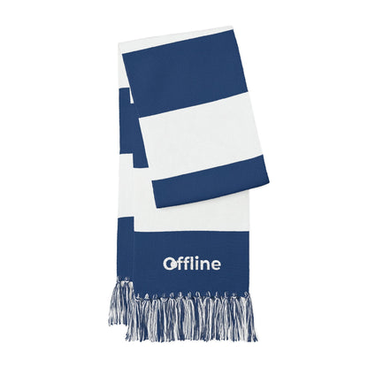 Embroidered 'Offline' Spectator Scarf