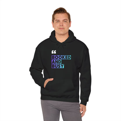 "Booked and Busy" Graphic Pullover for Readers & Creatives