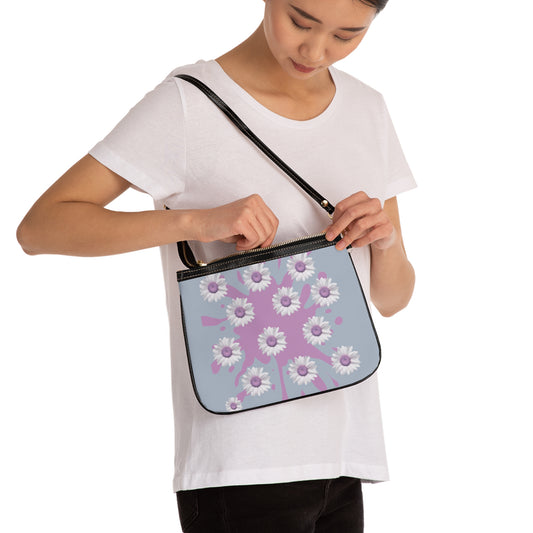 Daisy Pattern Shoulder Bag