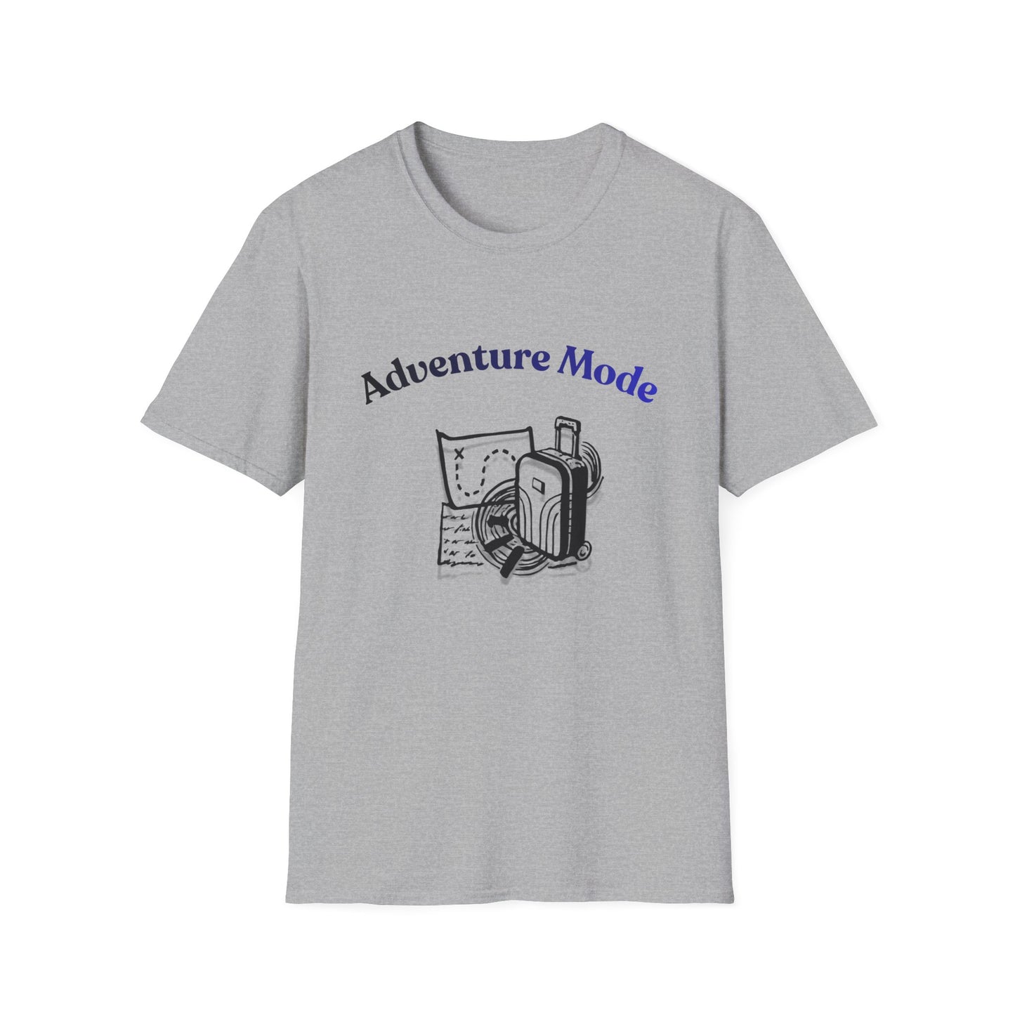 Adventure Mode T-Shirt Travel Graphic