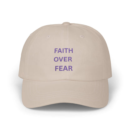 Faith Over Fear Embroidered Baseball Hat