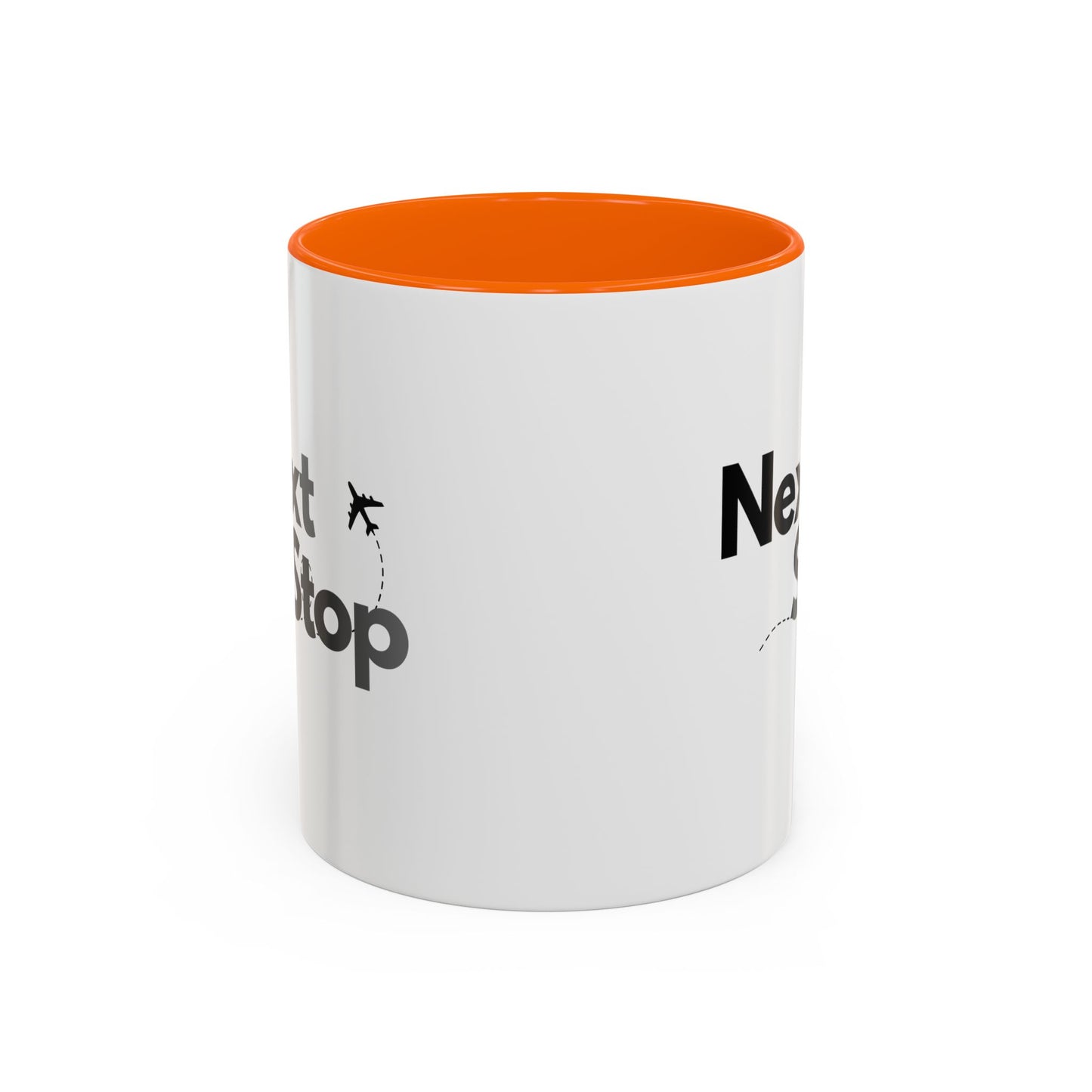 Next Stop Travel Accent Coffee Mug (11oz)