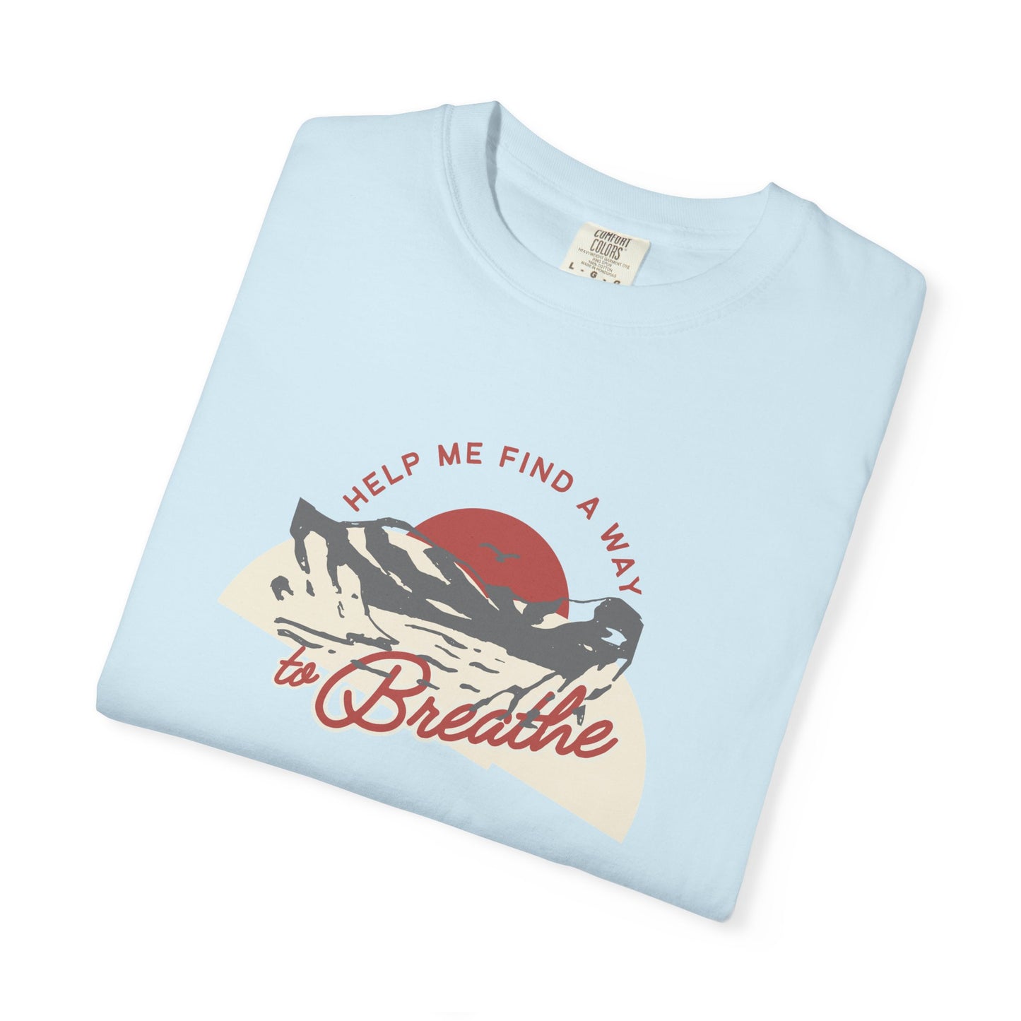 "Help Me Find a Way to Breathe" Retro Nature Tee
