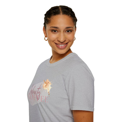 Infinity Coffee Pastel Floral Graphic Tee