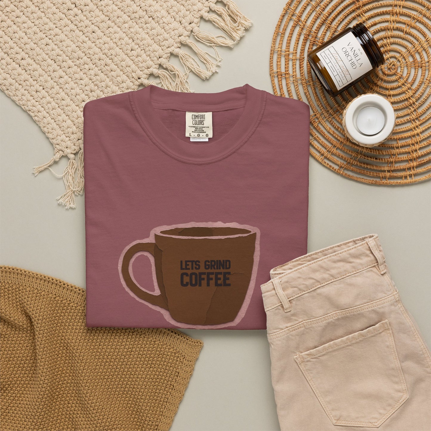 CoffeeMug Graphic T‑Shirt Retro Tee