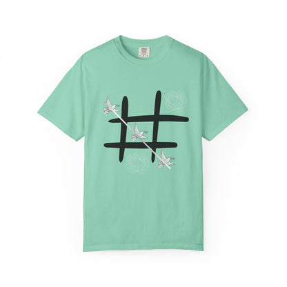 Tic Tac Doves Graphic T-Shirt Peace Wins