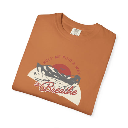 "Help Me Find a Way to Breathe" Retro Nature Tee