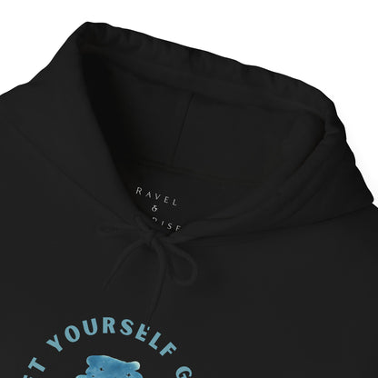 Hoodie — "Let Yourself Grow" Nature-Inspired Motivational Hoodie