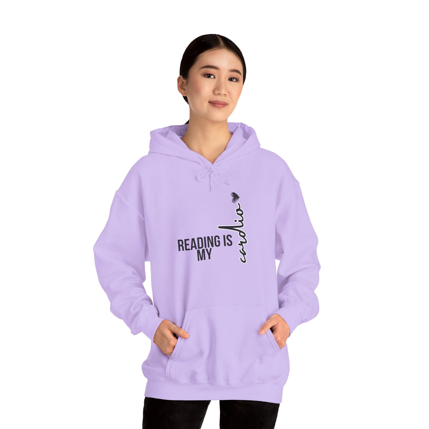 Reading is my Cardio Hooded Sweatshirt