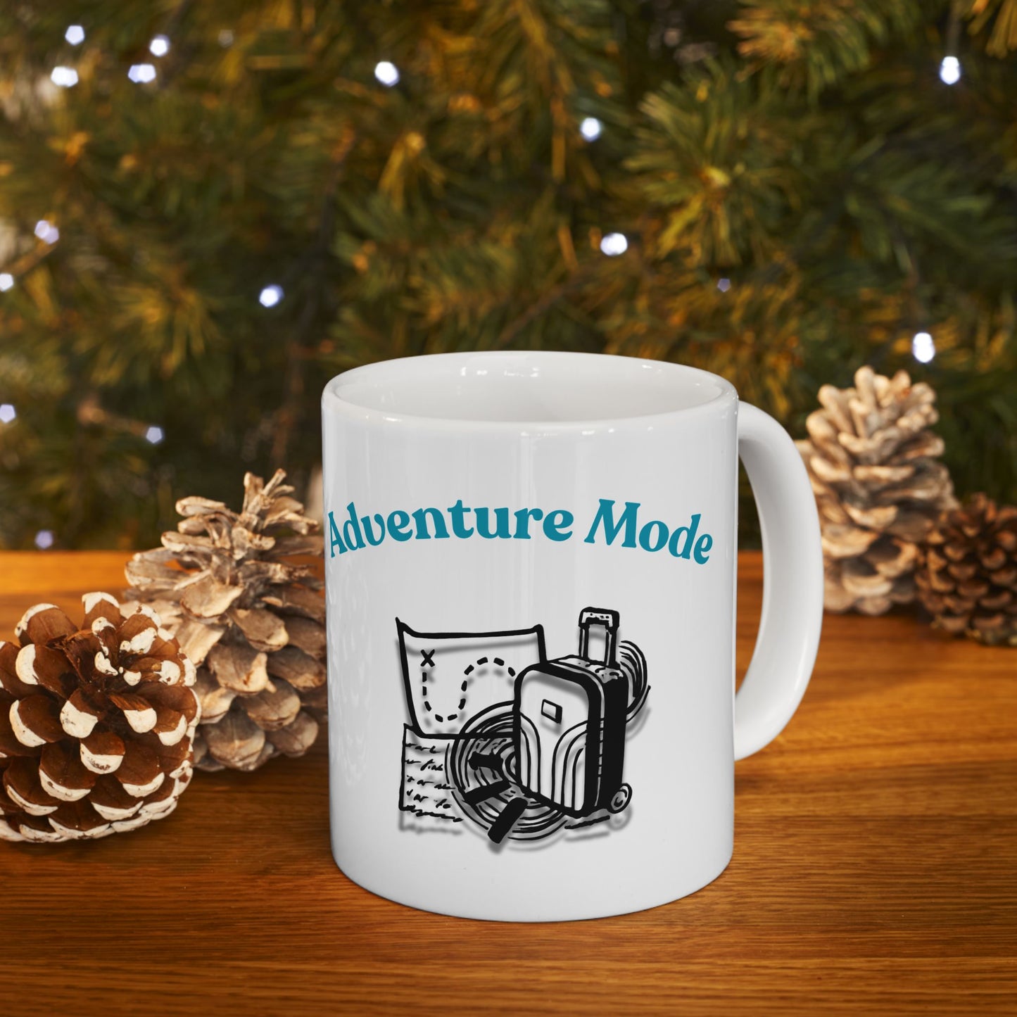 Adventure Mode Blue - Coffee Cup (11oz/15oz)