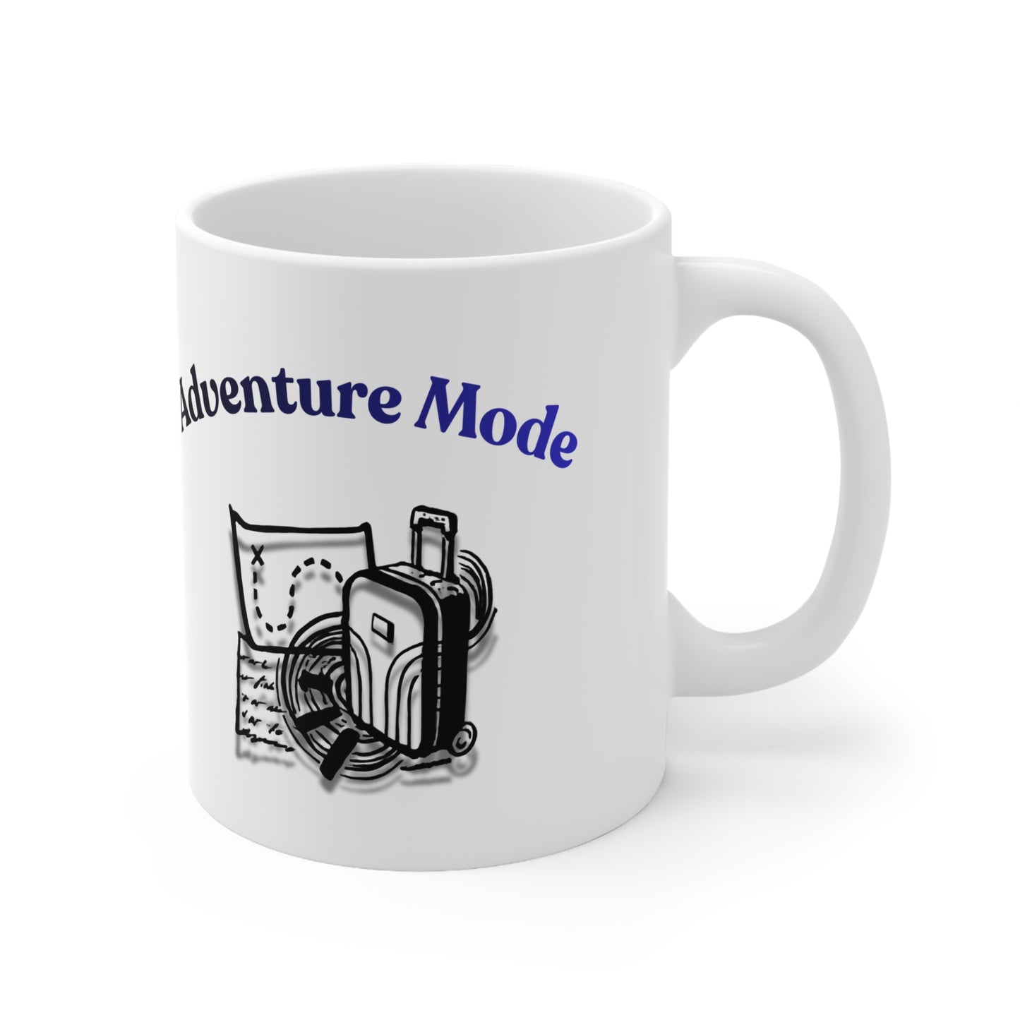 Adventure Mode - Ceramic Coffee Cup (11oz, 15oz)