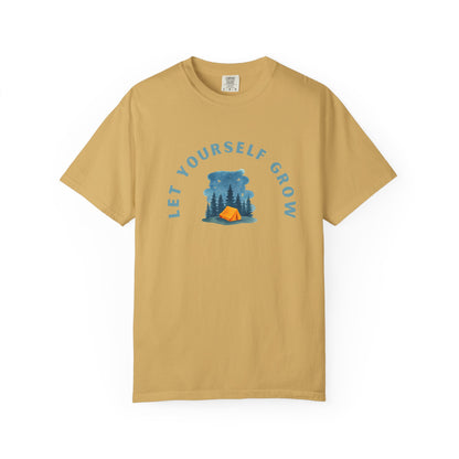 Let Yourself Grow T-Shirt — Camping Nature Graphic Tee